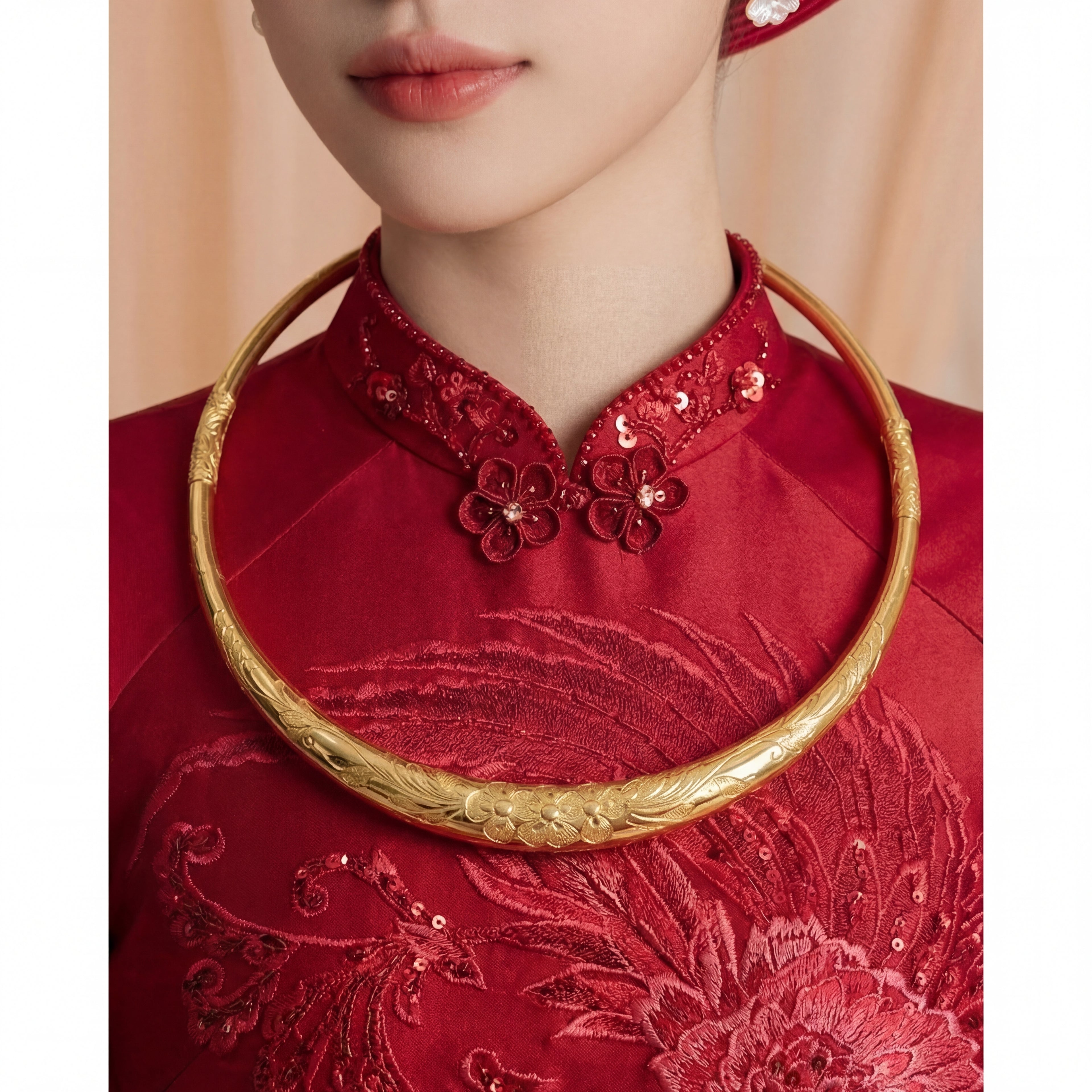 Kiềng Cưới Vàng KV1901