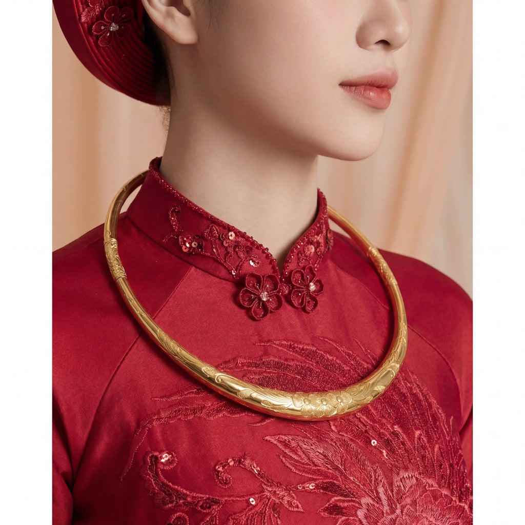 Kiềng Cưới Vàng KV1901