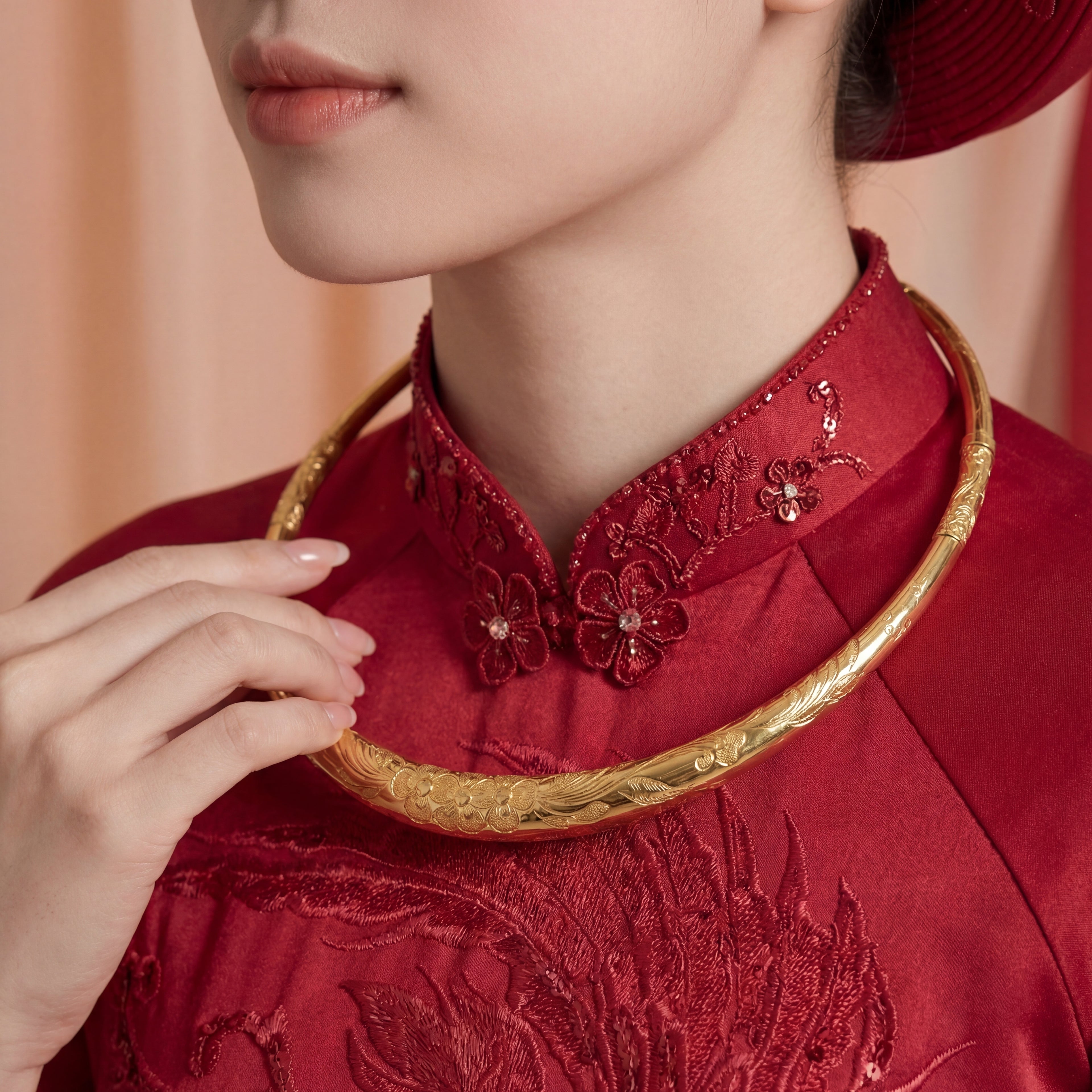Kiềng Cưới Vàng KV1901