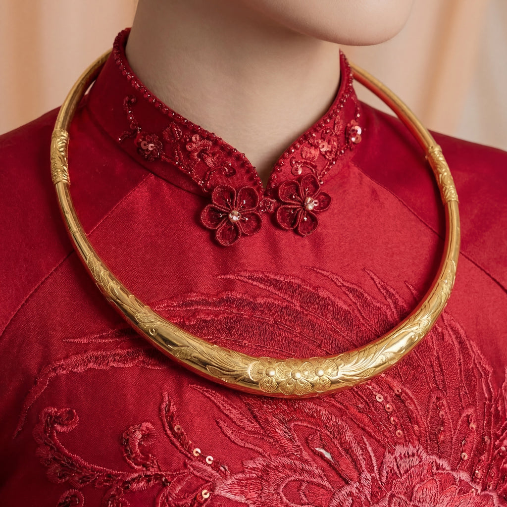 Kiềng Cưới Vàng KV1901