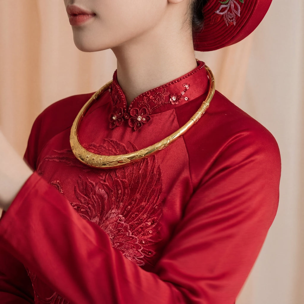 Kiềng Cưới Vàng KV1901