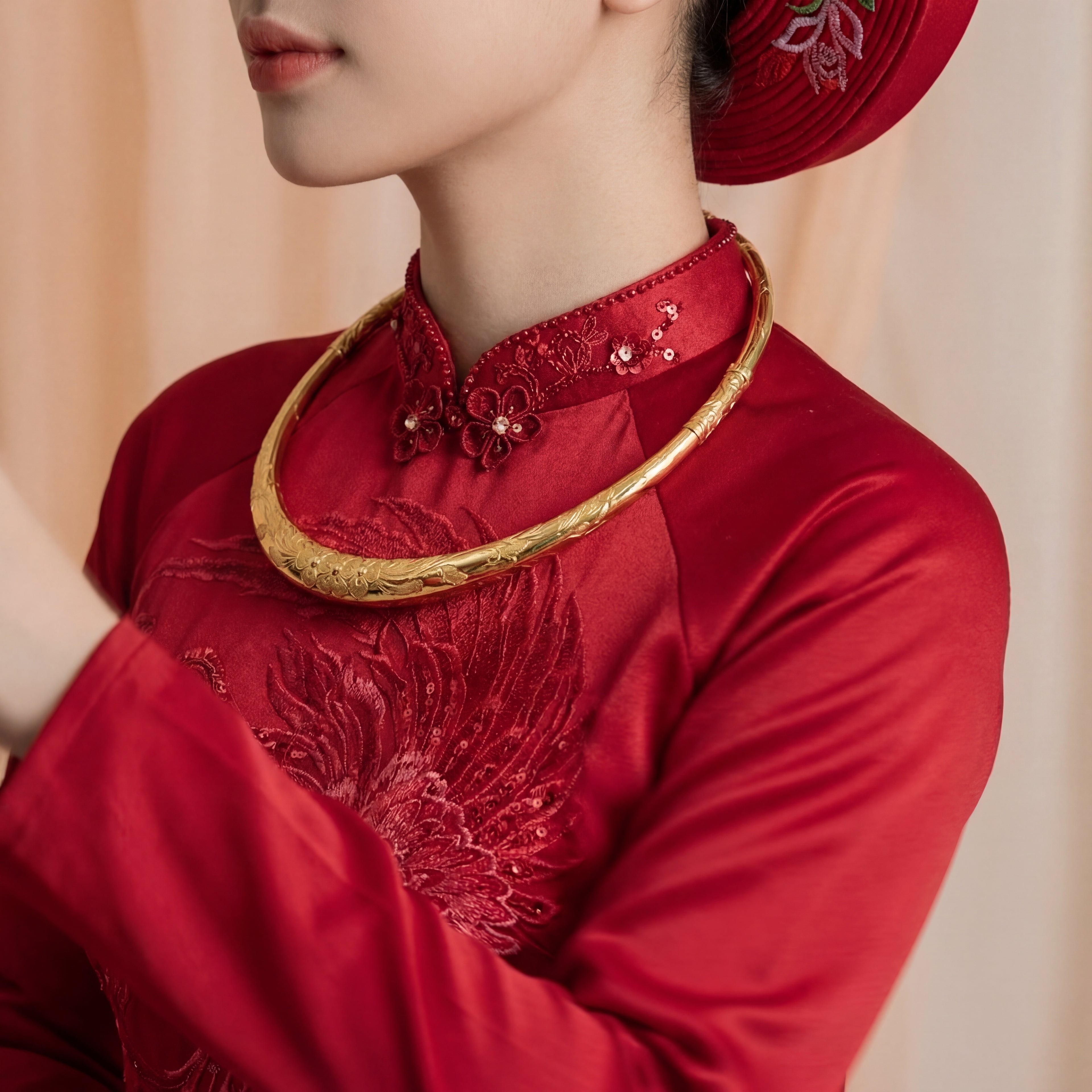 Kiềng Cưới Vàng KV1901