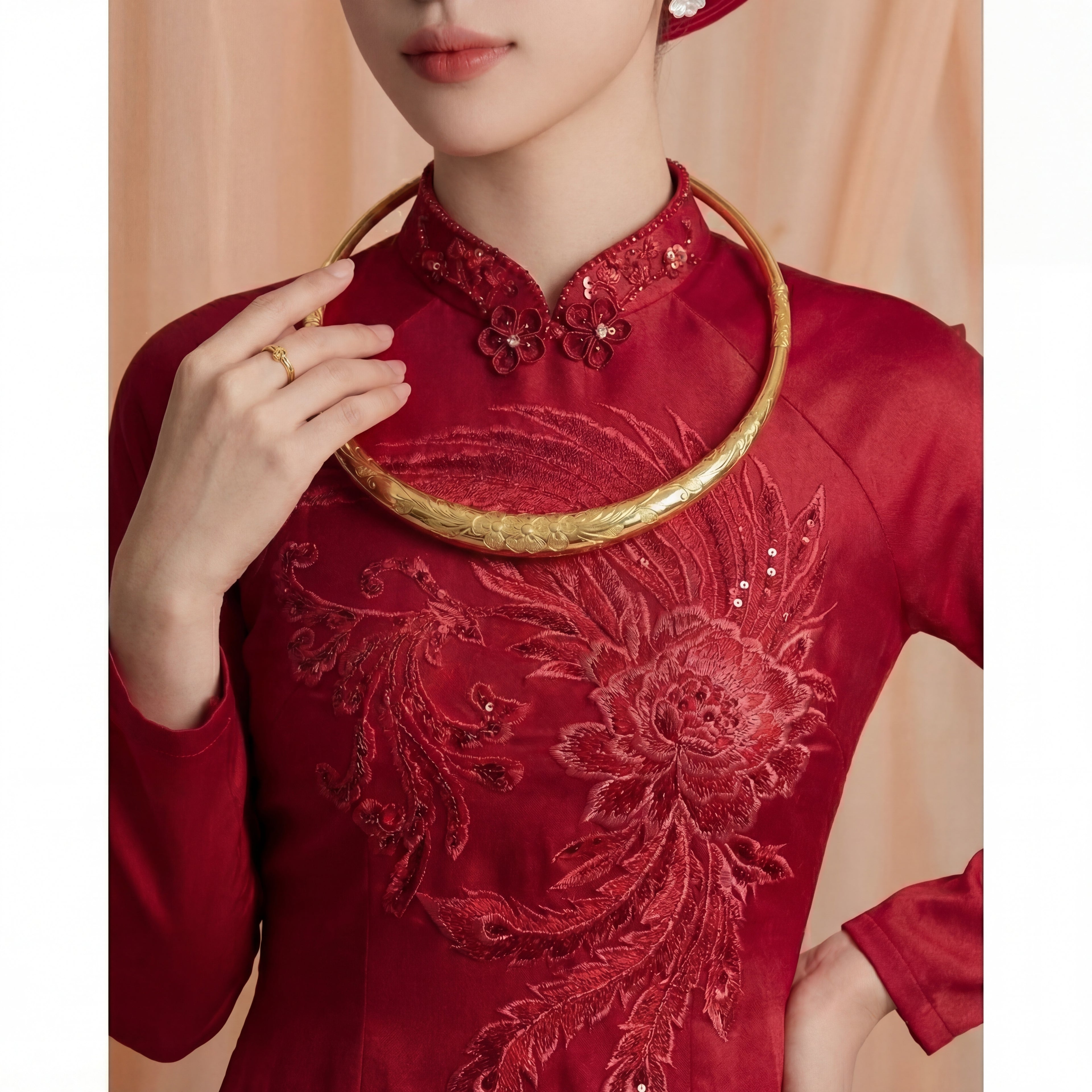 Kiềng Cưới Vàng KV1901