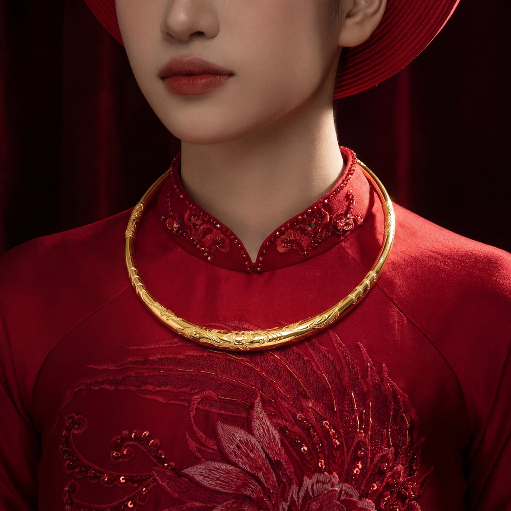 Kiềng Cưới Vàng KV1701
